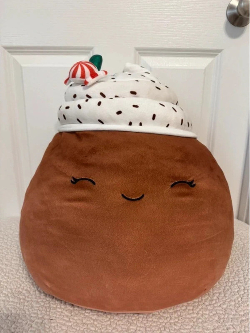 Large 18 Inch Hot Chocolate Squishmallow Collectible Plushy Toy